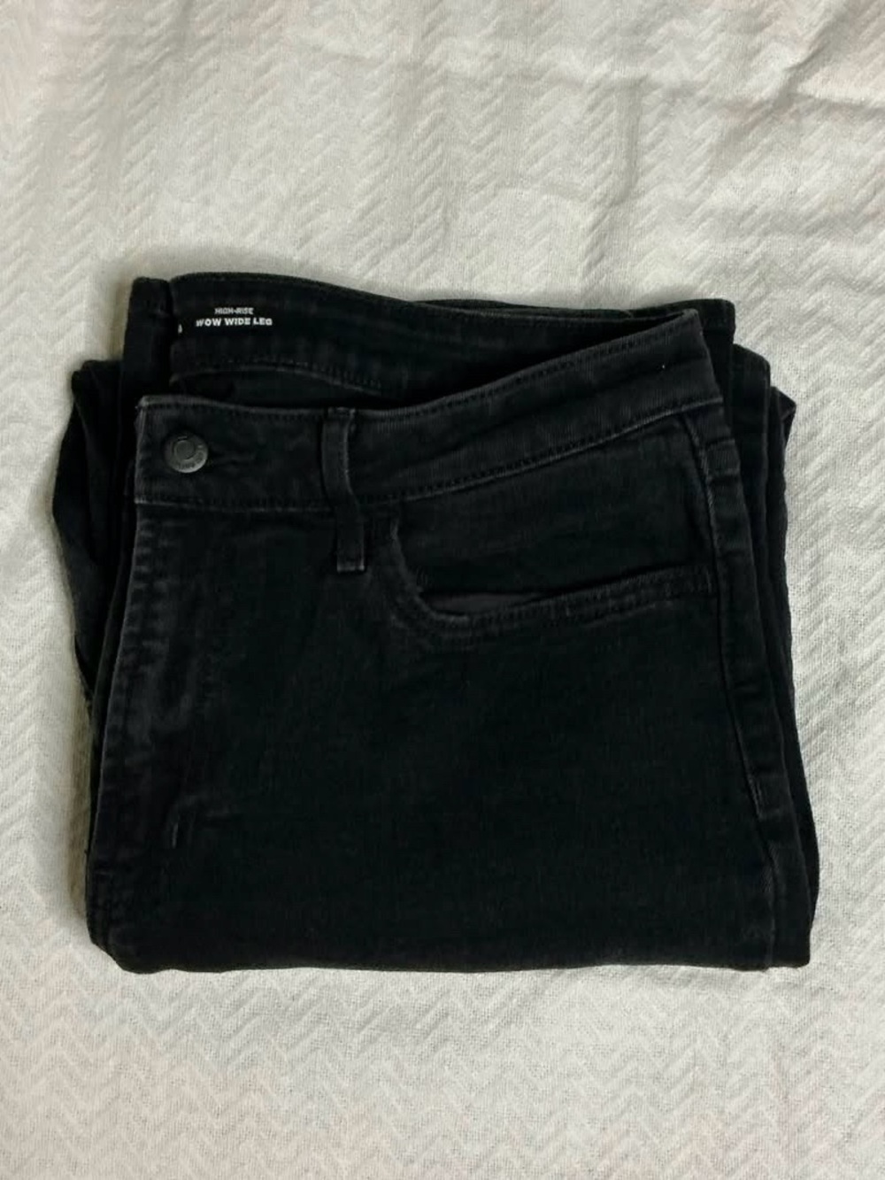 Women’s Black Wide Leg Jeans